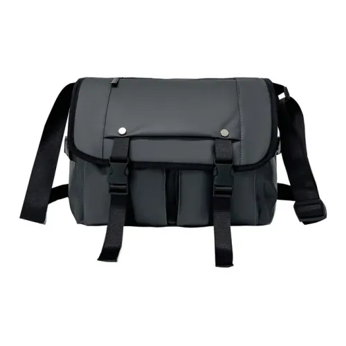 BAODIDAISHU Кожа Мембрана Сумка через плечо Стандартная Унисекс Серый Черный Зеленый