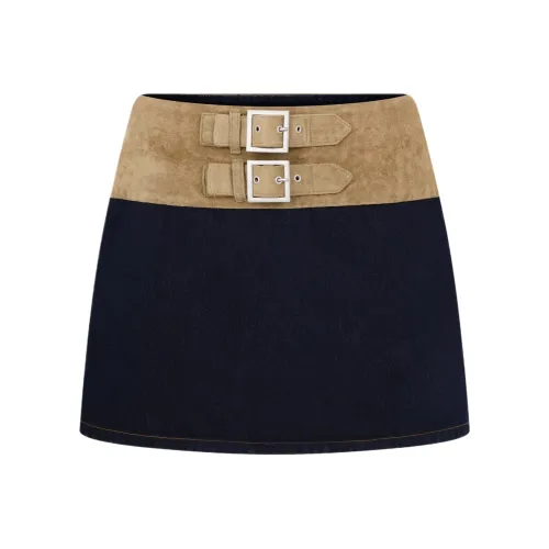 Meshki Джинсовые короткие юбки Женские