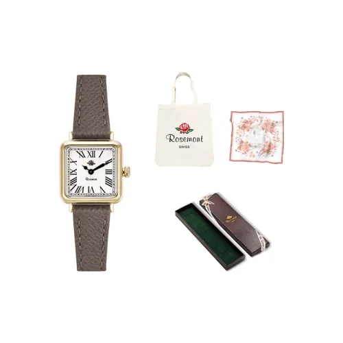 Rosemont Кварцевый механизм Женские часы Watch Белый циферблат