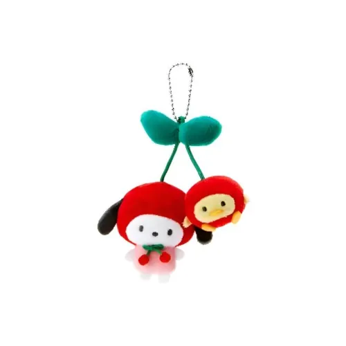Санрио Покаччо Вишня Стайлинг Куклы Плюшевый Брелок 9,5 см Рекомендуемая Высота