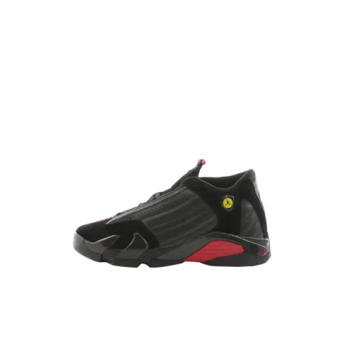 Jordan Air Jordan 14 Детские баскетбольные кроссовки Черный Унисекс