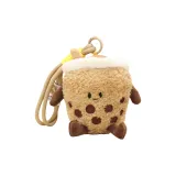 Молочно-чайный с шнурком на браслете