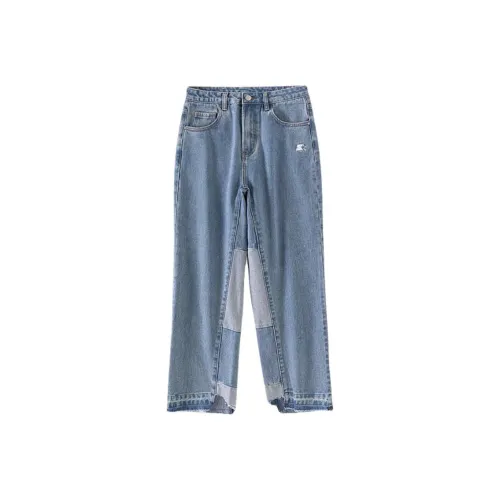 STARTER Джинсы Женские Джинсовый Синий