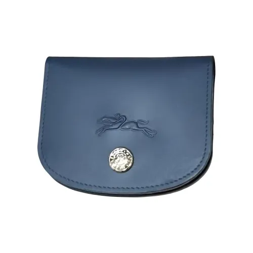 LONGCHAMP Épure Телячья кожа Держатель для карт Унисекс Морской синий