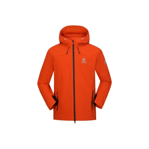 SHERMAN TREE С капюшоном Софтшелл-куртки Водонепроницаемые Устойчивые к истиранию Устойчивые к разрыву Мужской