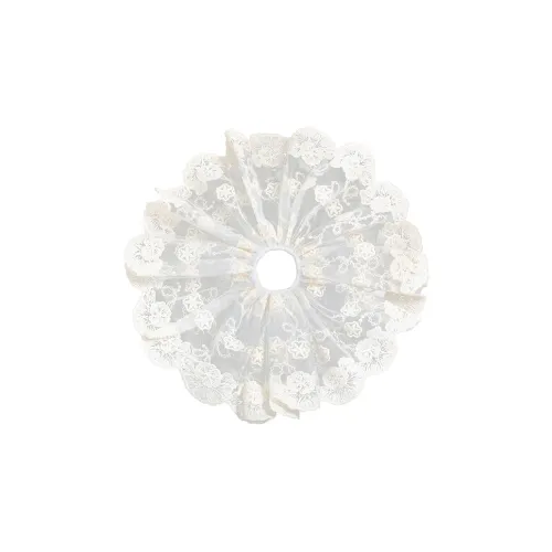 ROYALSASA Шелковый шифон Резинка для волос Женская