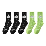 3 Черный + 2 Светло-зеленый