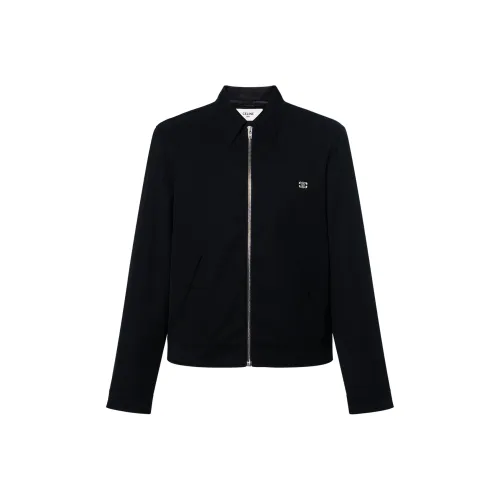 CELINE SS25 Куртки и Пальто Мужской Черный