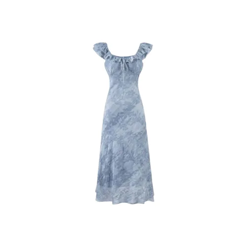 AFGGD Короткий рукав Платье Женское