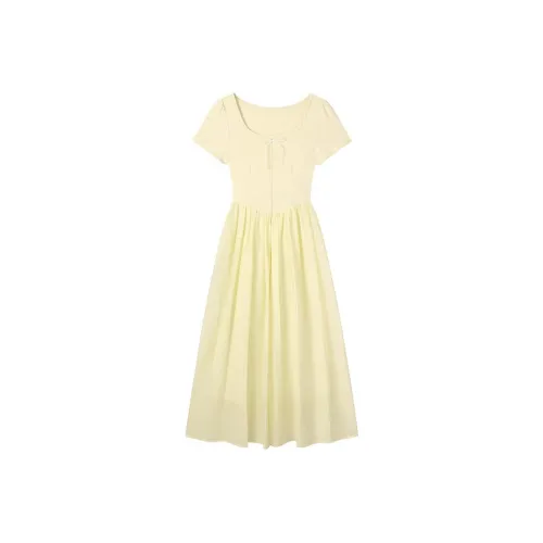 La Chapelle Летний Короткий Рукав Платье Женское