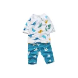 Белый динозавр, цветочный