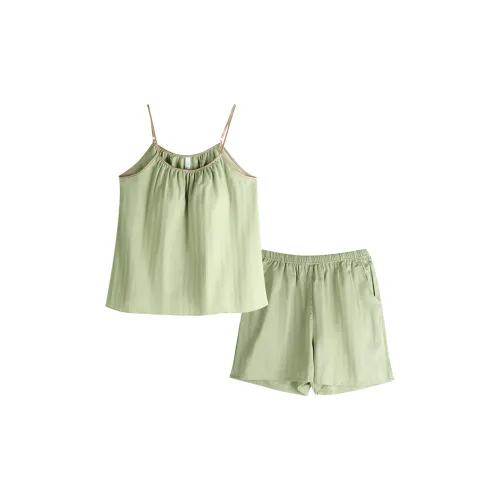 XUANJING 64468 Фруктовый зеленый Женские Пижамные комплекты