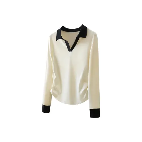 Cypress House Абрикос & Черный Ожерелье-чокер Женские T Рубашки