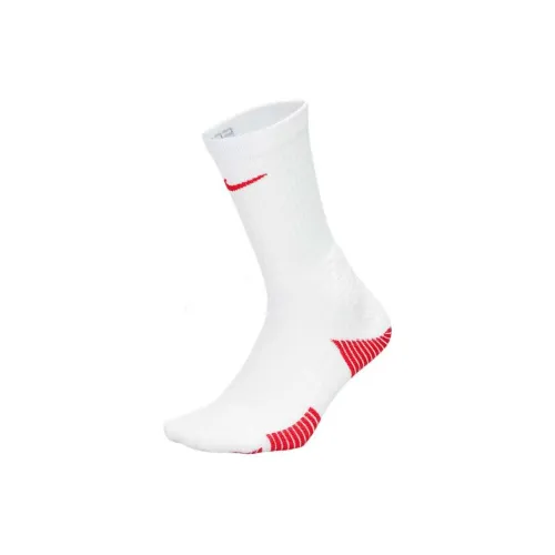 Nike Белый 1 Пачка Унисекс MID Носки до икры