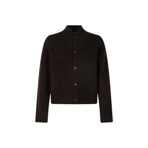 DRIES VAN NOTEN Коричневый Мужской Свитера