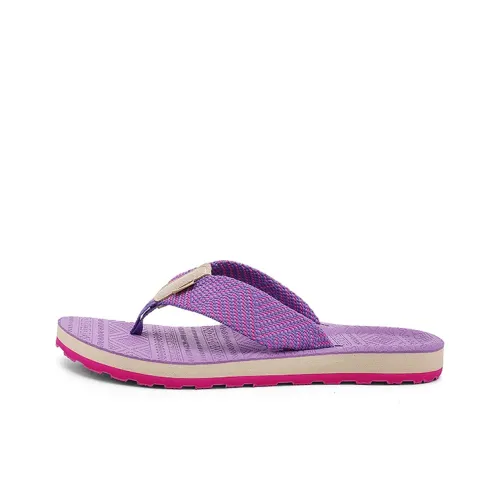 ZVA Тихий Аbrasion Resistant Slip Resistant Шлепанцы Женские Фиолетово-бежевый Желтый