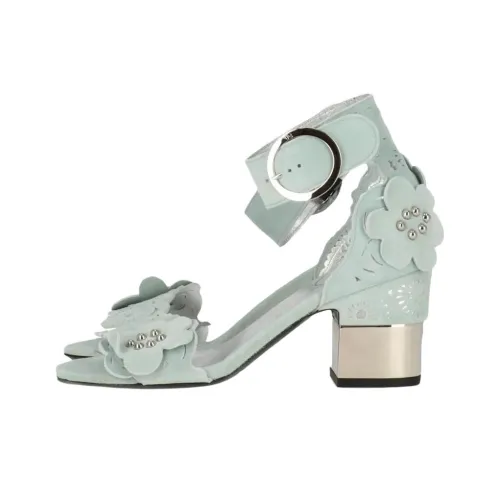 Roger Vivier One Ремень Сандалии Женские Зеленые