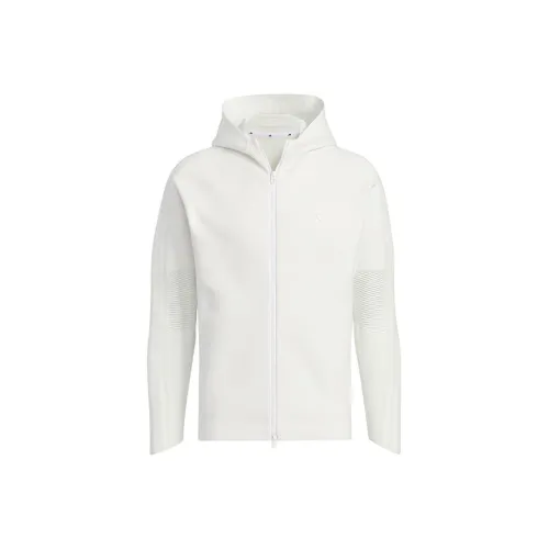 Adidas PRIMEKNIT С капюшоном Куртка Куртки Пальто Мужской Белый