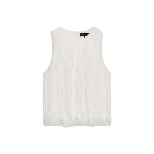 ZARA Белый Женские Майки