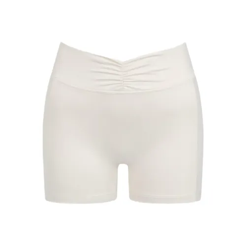 OH POLLY Айвори Белые Женские Спортивные Шорты