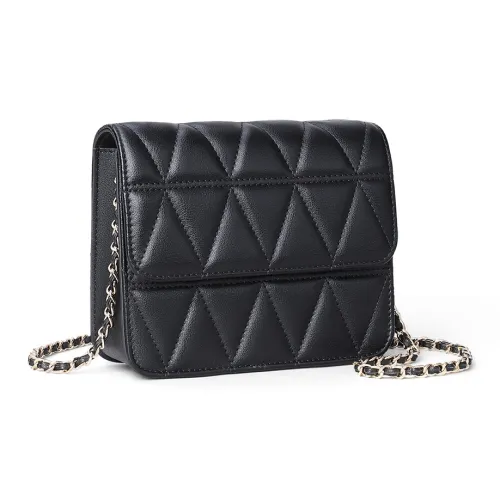 Crtnzo Kroez Сумка через плечо из синтетической кожи обычная женская черная