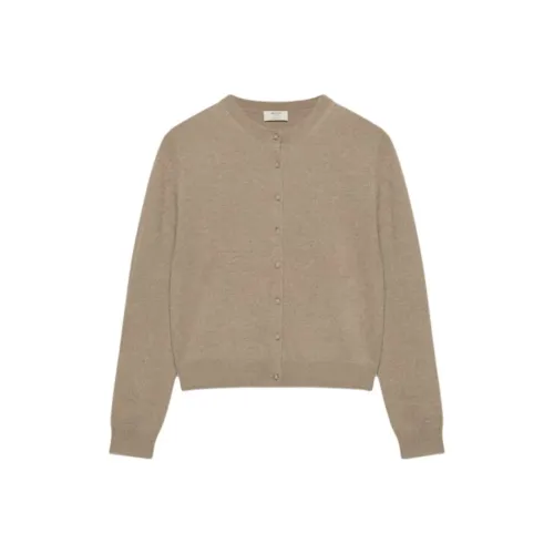 ARITZIA SS25 Bare Кашемир Crew Кардиган Кашемир Свитер Женские