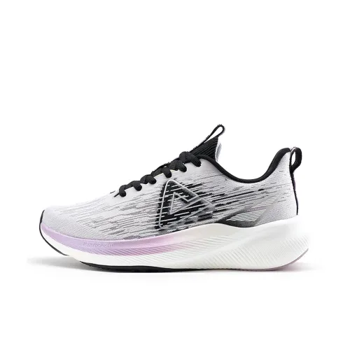 PEAK Wing Shadow 2,0 Дышащий Легкий Rebound Slip-resistant Low Top Повседневные Беговые кроссовки Женские Cloud Gray