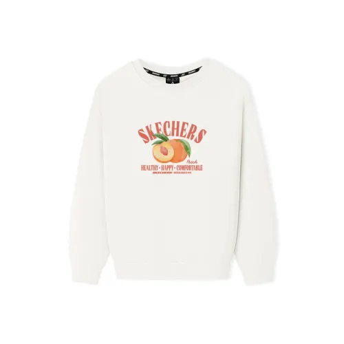 Skechers Белый Унисекс Свитшоты
