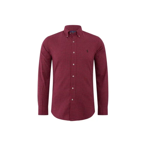 Polo Ralph Lauren Рубашка Мужская Красная