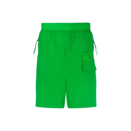 Moncler SS21 Повседневные шорты Мужские Зеленые