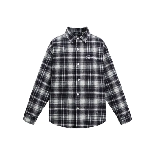 404MOB GANG Темно-фиолетовый Унисекс Рубашки