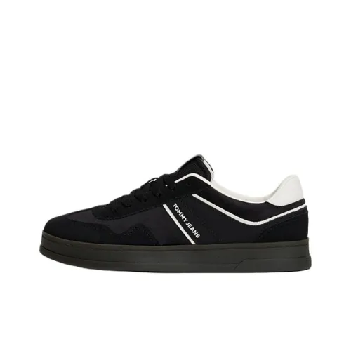 Tommy Hilfiger TRAINERS Низкий Топ Скейтборд Кроссовки Женские Черные