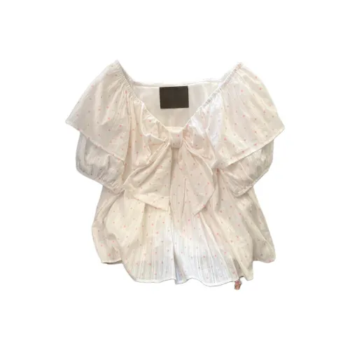 MUQINGQING Розовые Женские Рубашки