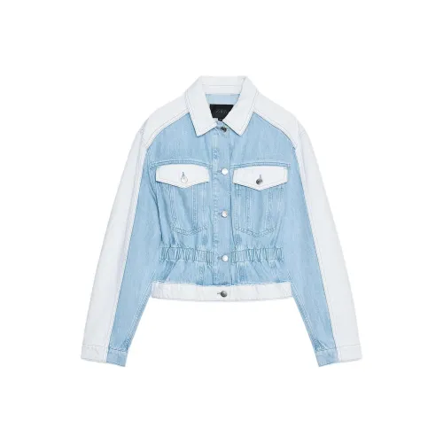 ZARA Средне-голубой Женские Куртки