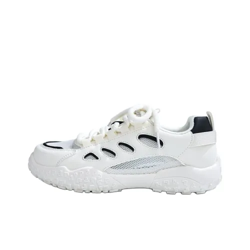 RENBEN Slip-resistant Lightweight And Breathable Low-Top Casual Shoes Women's White Black RENBEN Противоскользящий Легкий И Дышащий Низкий Топ Повседневная Обувь Женская Белый Черный