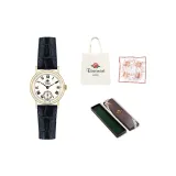 Темно-синий кожаный ремешок