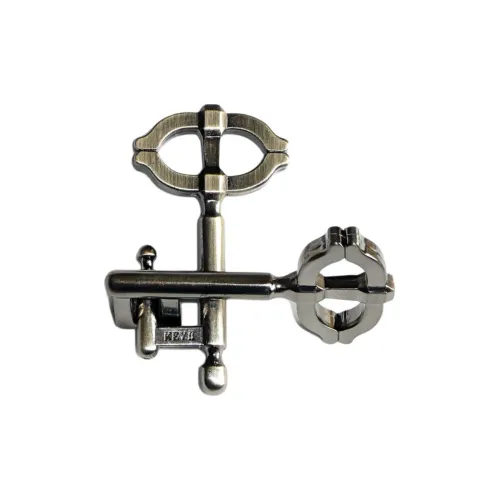 HANAYAMA Cast KeyII Пазл Образовательная игрушка Серебряный