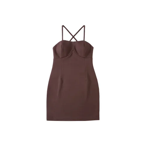 YJ1NGZYZJ Коричневый Женские Слиплатья