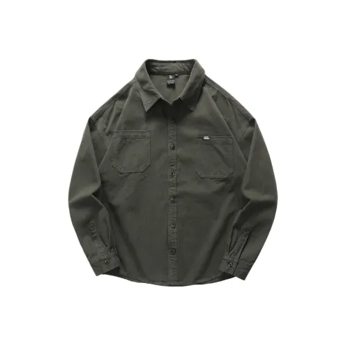 WOOD SOON Повседневная Рубашка свободного кроя Унисекс