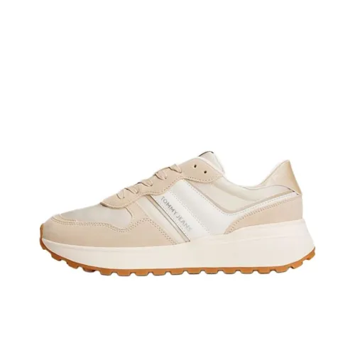 Tommy Hilfiger TRAINERS Низкий Топ Повседневная Обувь Женская Бежевая