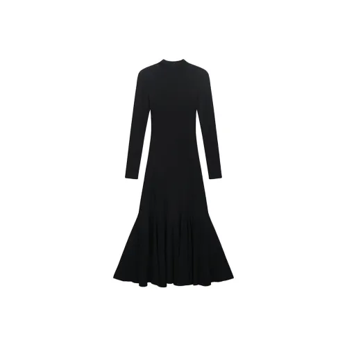 Incolore Длинное платье с длинными рукавами женское