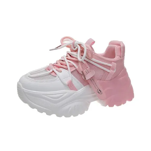 NX DOUGHNUT Износостойкие Дышащие Низкие Кеды Женские Розовые