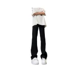 Чёрный Улучшенный Эластичный Ткань