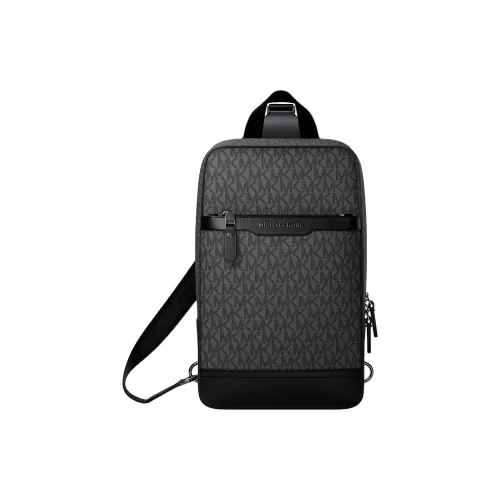 MICHAEL KORS Hudson Покрытый холст Sling Сумка Мужской Штормовой