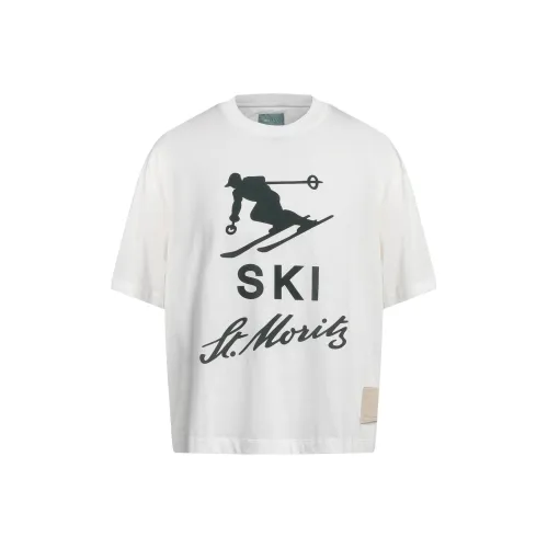 BALLY Белая Мужская T-Рубашка