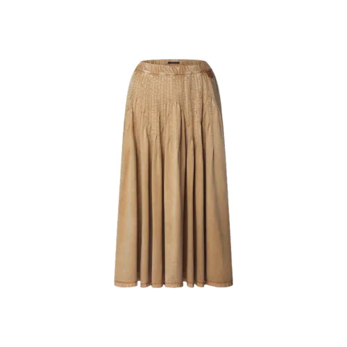 LOUIS VUITTON FW25 Повседневный Длинный Юбка Женские