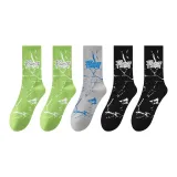 2 Светло-зеленый + 2 Черный Белый + Серый