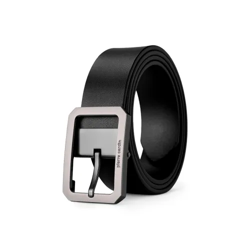 PIERRE CARDIN Ремни из коровьей кожи Мужской Черный 3,5 см