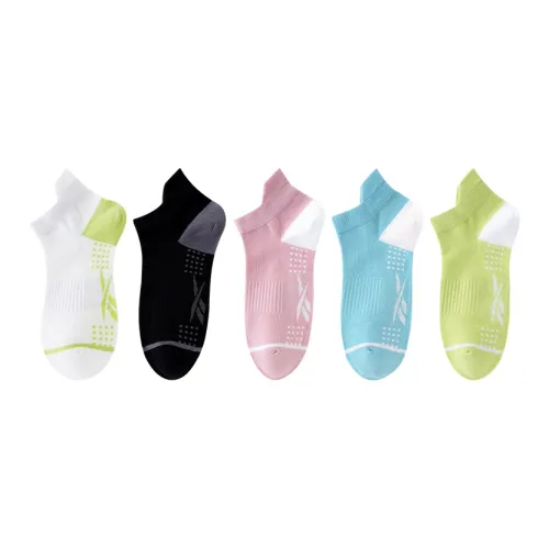 Reebok [5 пар] Смешанные цвета Женские носки No Show