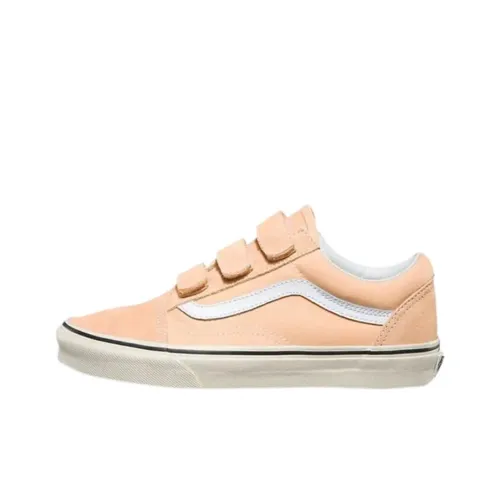 Vans Old Skool V Скейтборд Кроссовки Унисекс Оранжевый